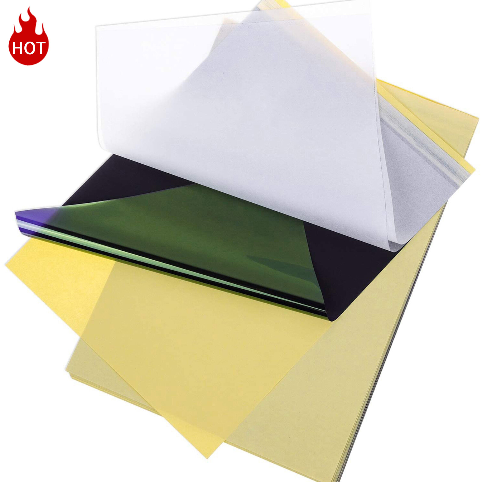  Hình xăm chuyển Pape mẫu hình xăm giấy in giấy với A4 Kích thước giấy nhiệt hình xăm chuyển máy accessorie Giấy than mẫu hình xăm cho hình xăm chuyển Kit 