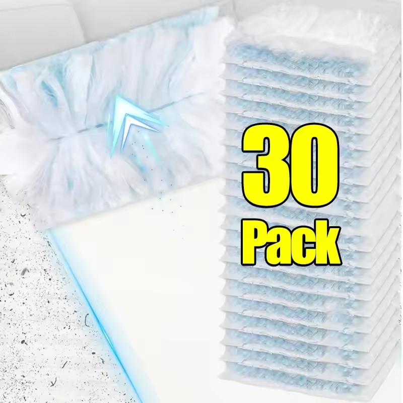 Feelife 30 cái Khăn lau bụi nạp lại bàn chải làm sạch bụi tĩnh dùng một lần đầu thay thế 180 ° Khăn lau bụi Kit tĩnh điện đa bề mặt thay thế