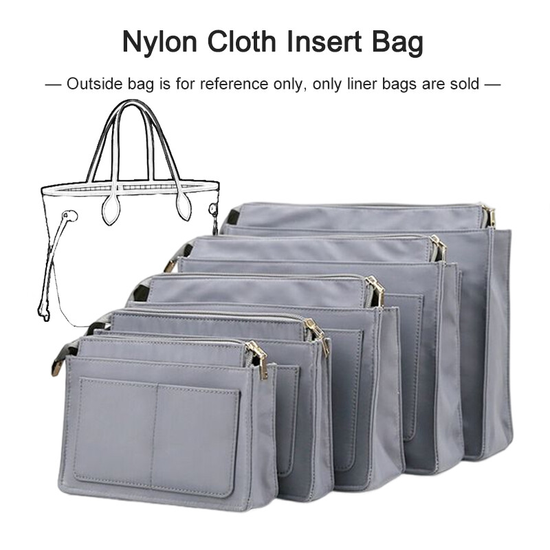 Purse Organizer Insert - XXX-Large Beige Felt Bag Organizer For Designer Totes & Handbags