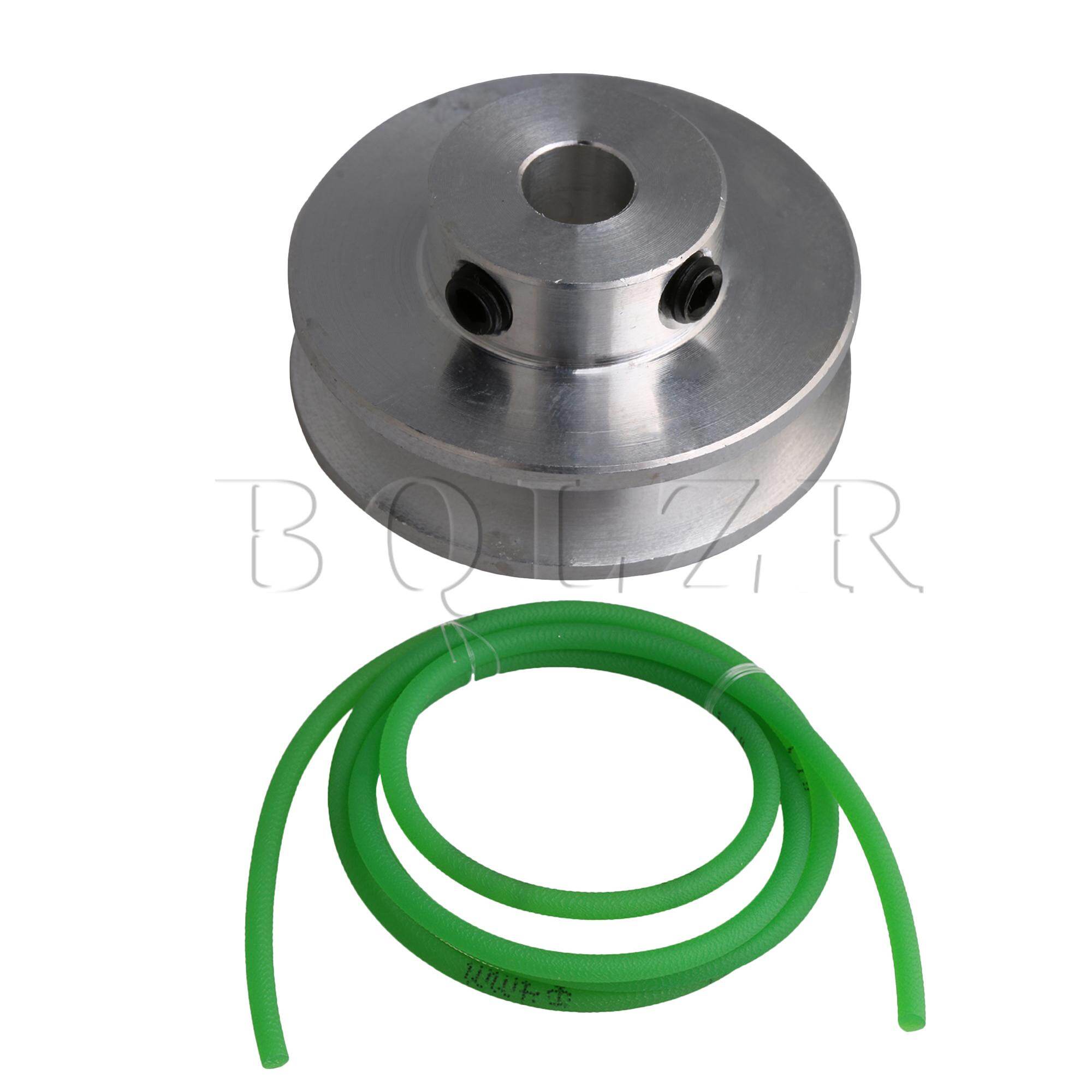 Rãnh đơn ròng rọc 31mm 6mm cho máy khoan W/3.28feet Đai truyền động