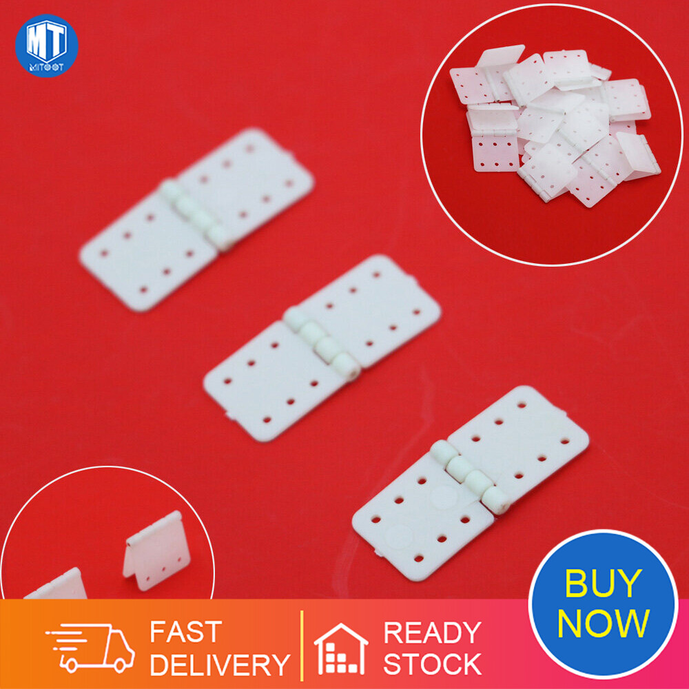 Bản lề máy bay nylon 20 cái/lốc cho máy bay điều khiển từ xa 20x36mm/16x29mm/12x24mm