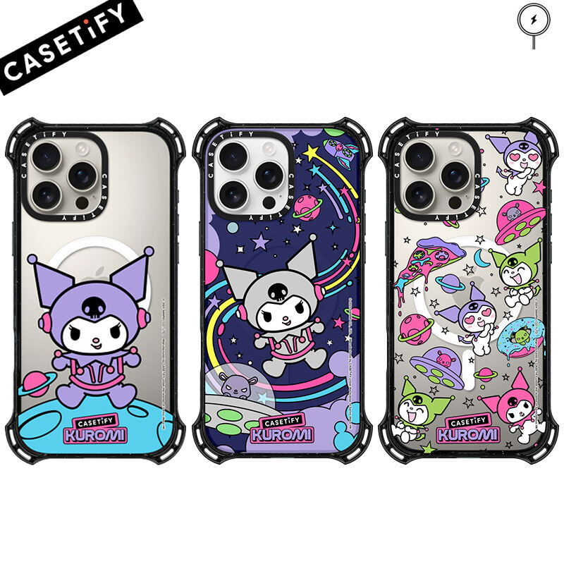 Kuromi Casetify Iphone Case: Magsafe Compatible, Military Grade