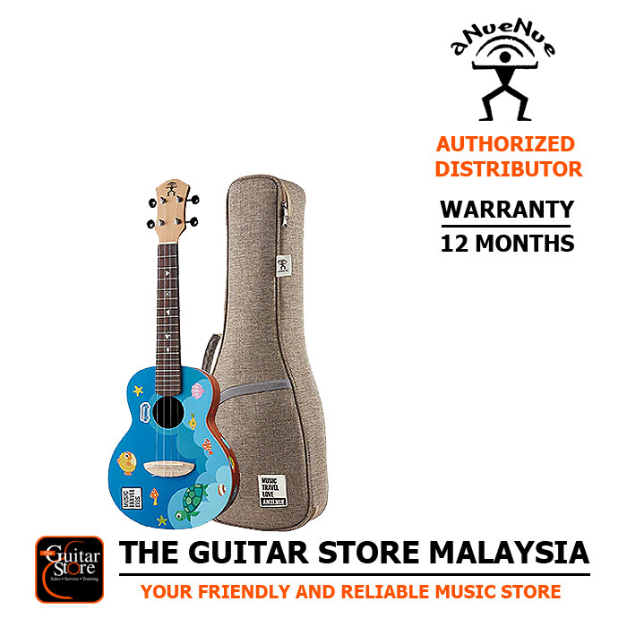 aNueNue U2 Hawaiian Dream Series Concert Ukulele With Gigbag