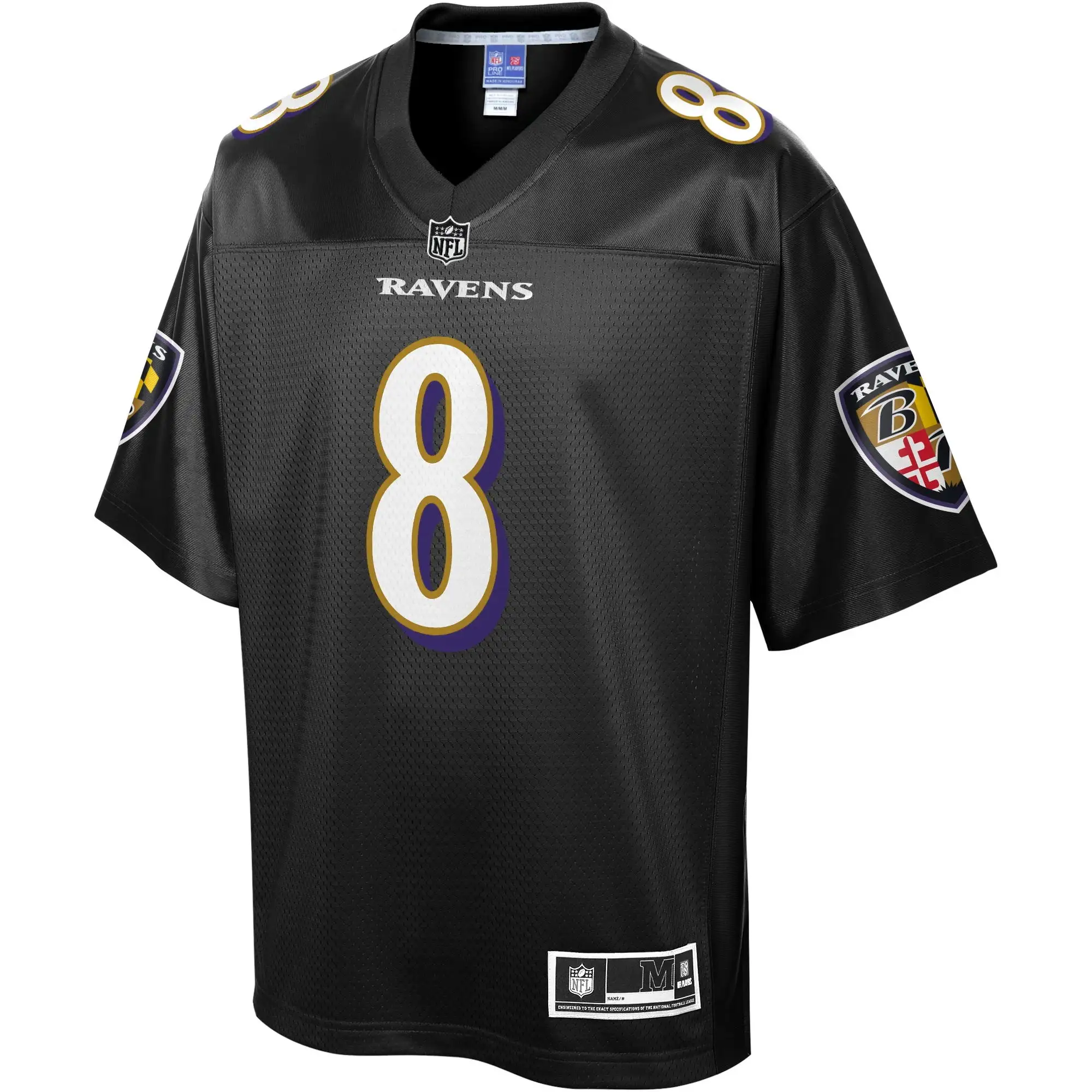 lamar jackson stitched jersey black