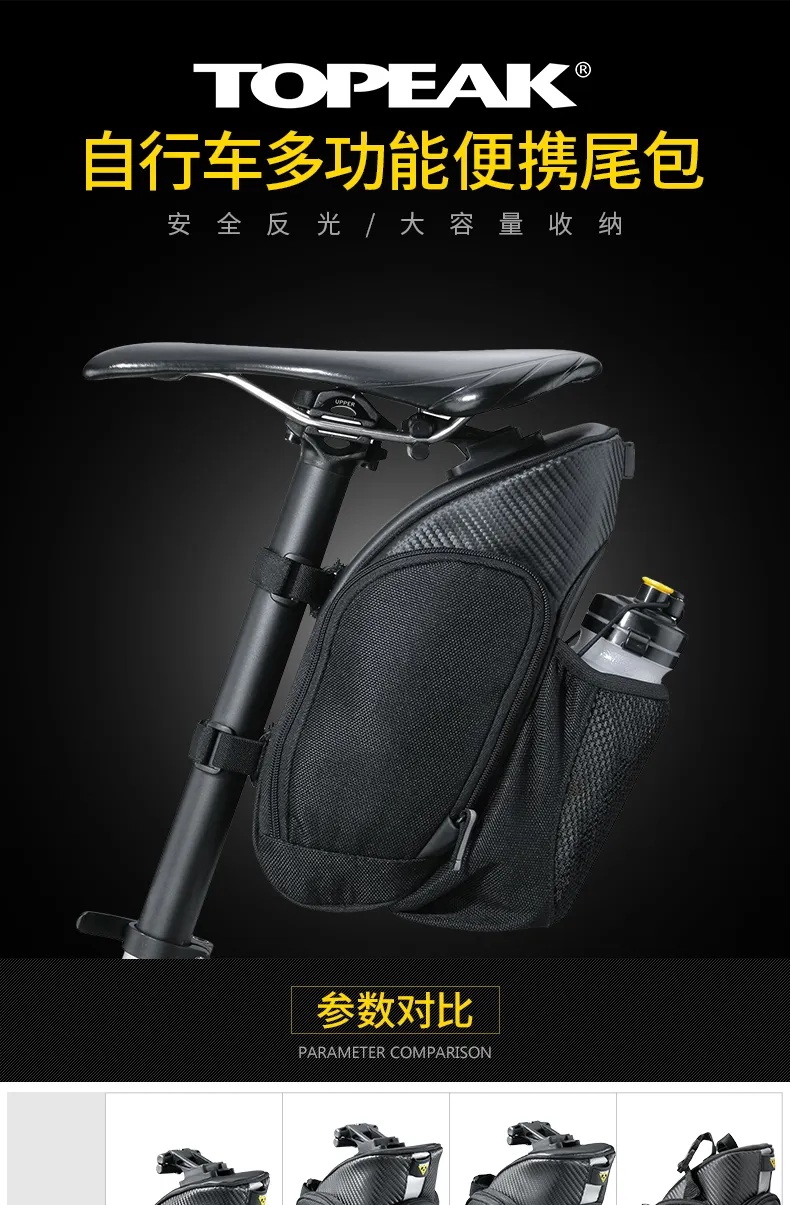 topeak clip on saddle bag