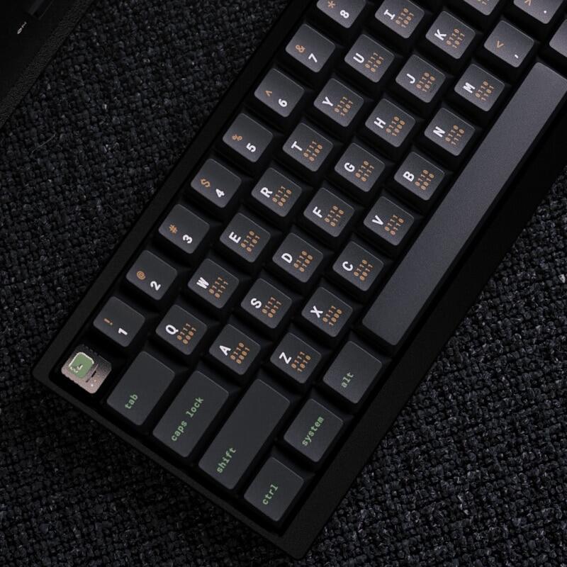 customized Qpbt Terminal Keycaps Cherry Profile PBT Dye 