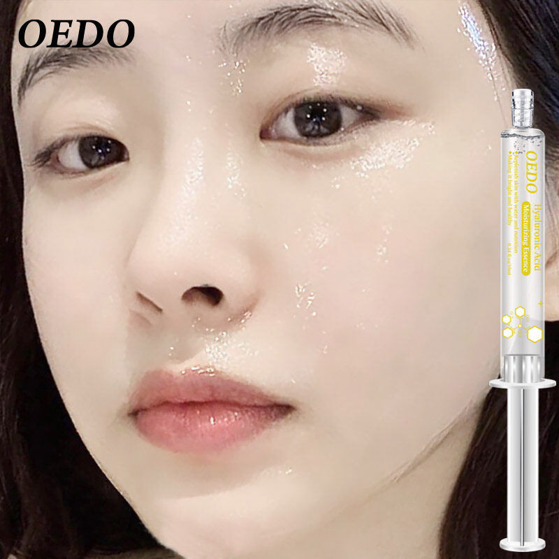Gambar OEDO Shrink Pore Hyaluronic Acid Serum Facial Moisturizing Essence Natural Ingredients Face Skin Care Nourishing Ageless Beauty