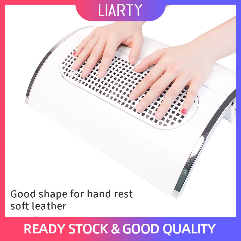 Gambar Liarty Nail Suction Dust  Collector Large Size Strong Nail Vacuum Cleaner Machine Low Noisy with 2 bags Salon Tool