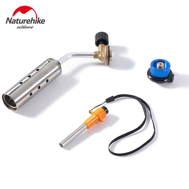Naturehike Đèn Pin Khí Đốt Dài Ngoài Trời Đèn Hàn Ngọn Lửa Đèn Đốt 3500W Mạnh Mẽ Nấu Ăn Bộ Dụng Cụ Ném Lửa Nướng Bánh Dã Ngoại Cắm Trại Đi Bộ Đường Dài, Bộ Chuyển Đổi Miễn Phí NH20RJ003