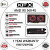 Xfx RX 560 4GB Graphics Card - Used