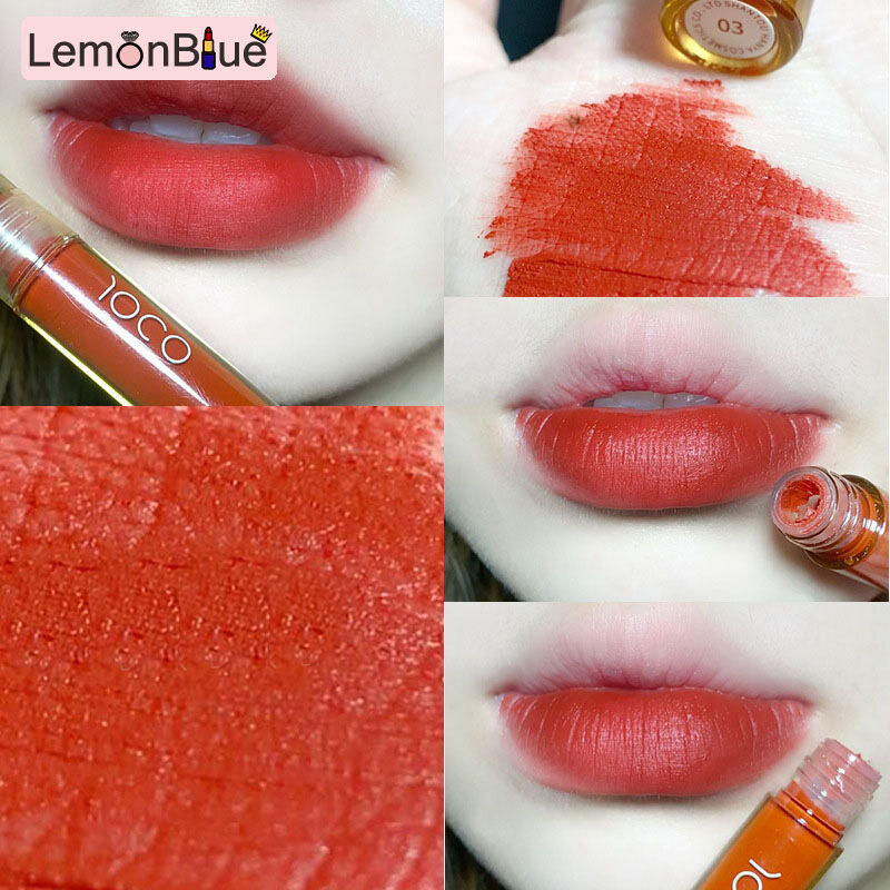 Gambar LemonBlue Velvety Matte Lipstick Long Lasting Nonstick Cup Not Fade Makeup Cosmetics Velvety Matte Lipstick Long Lasting Nonstick Cup Not Fade Makeup Cosmetics Long Lasting Nonstick Cup For Girl Women