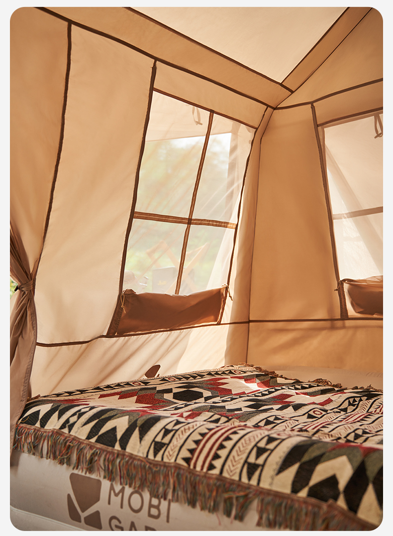MOBI GARDEN Camping Instant Tent Automatic Tent Large Space Waterproof Picnic Outdoor · v49