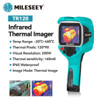 Mileseey Thermal Imager Camera TR10 TR120 TR256A TR256C เทอร์โมกราฟีความละเอียดสูงสำหรับการซ่อมแซมการทดสอบการทำความร้อนใต้พื้น PCB การตรวจสอบท่อ
