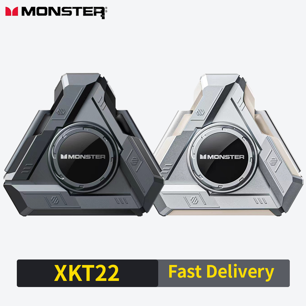 Monster XKT22 Tai nghe Bluetooth Tai nghe nhét tai không dây âm thanh stereo hifi HD cuộc gọi Dung tích lớn chống thấm nước pin tai nghe
