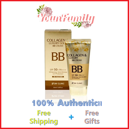 3W CLINIC Collagen & Luxury Gold BB Cream 50g
