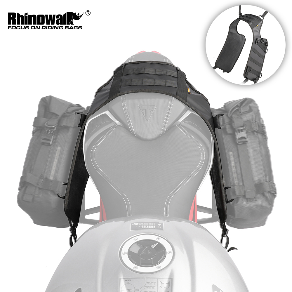 Rhinowalk Motorcycle Saddle Bag Base Fits Universal Motors Back Seat Bag Install Pad Rack Tail Side Pannier Box Motocross Accessories Giá 667,784 Đồng*Miễn phí vận chuyển