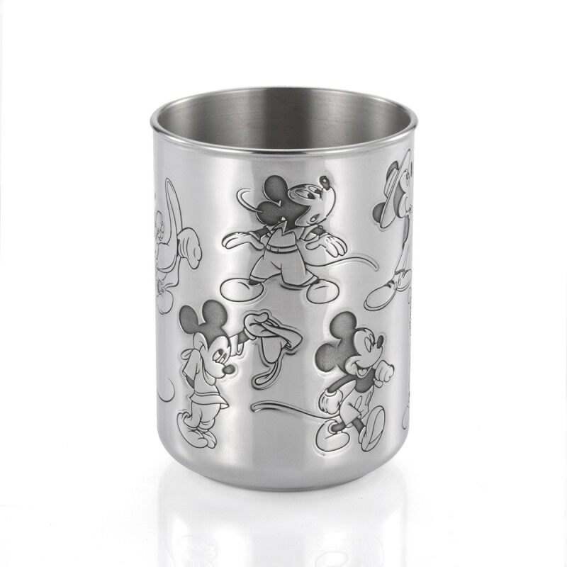 Gambar Royal Selangor Mickey 90th Anniversary Collection Pewter Mickey Through The Ages Tumbler Gift