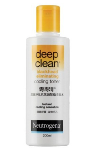 Gambar Neutrogena Deep Clean Blackhead Eliminating Cooling Toner (200ml)