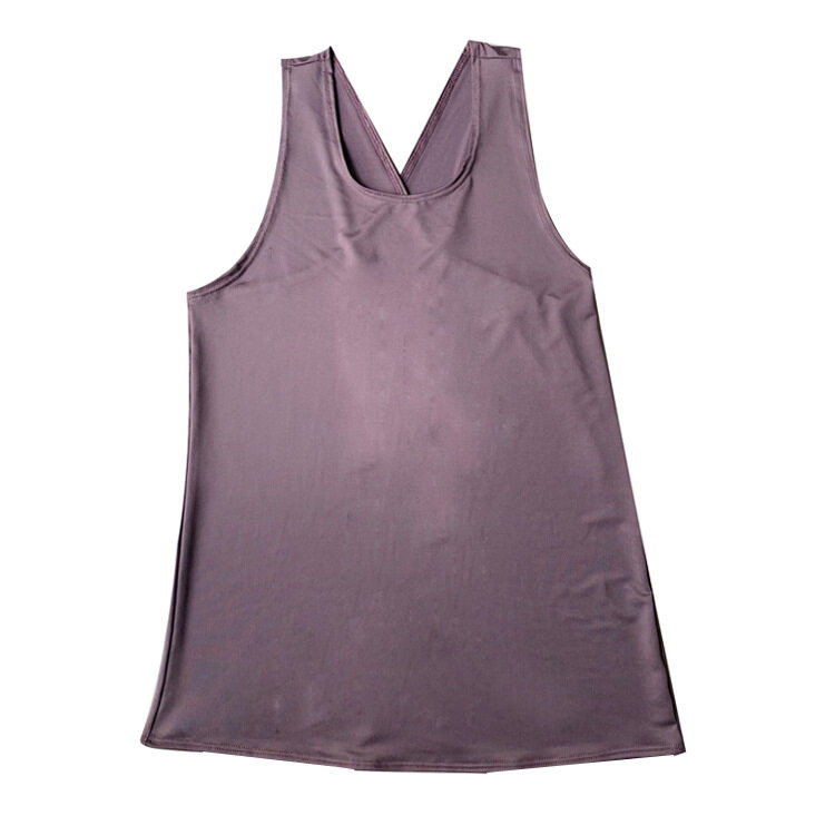 SUPERFLOWER Women's Sports Jogging Running Tank Top Silk Sleeveless Top Fiess Sports Beauty Vest_voghion.com