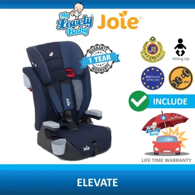 Joie Elevate Booster Car Seat - FREE Lifetime Warranty Crash Exchange Program - My Lovely Baby (2)