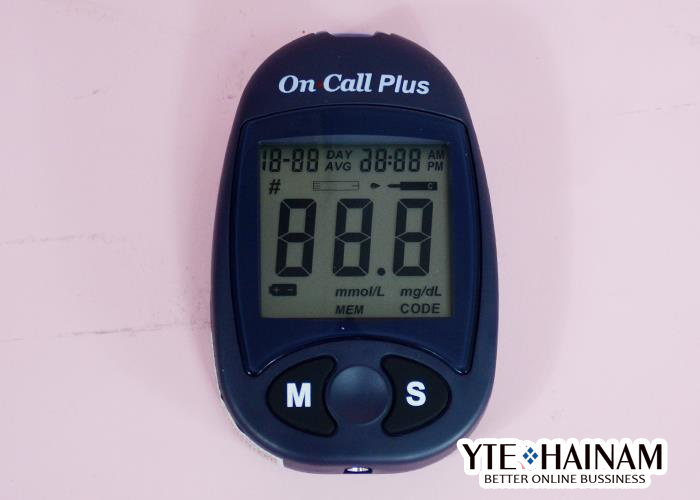 Máy đo đường huyết On Call PLus - Tặng Kèm 25 que thử - Đo