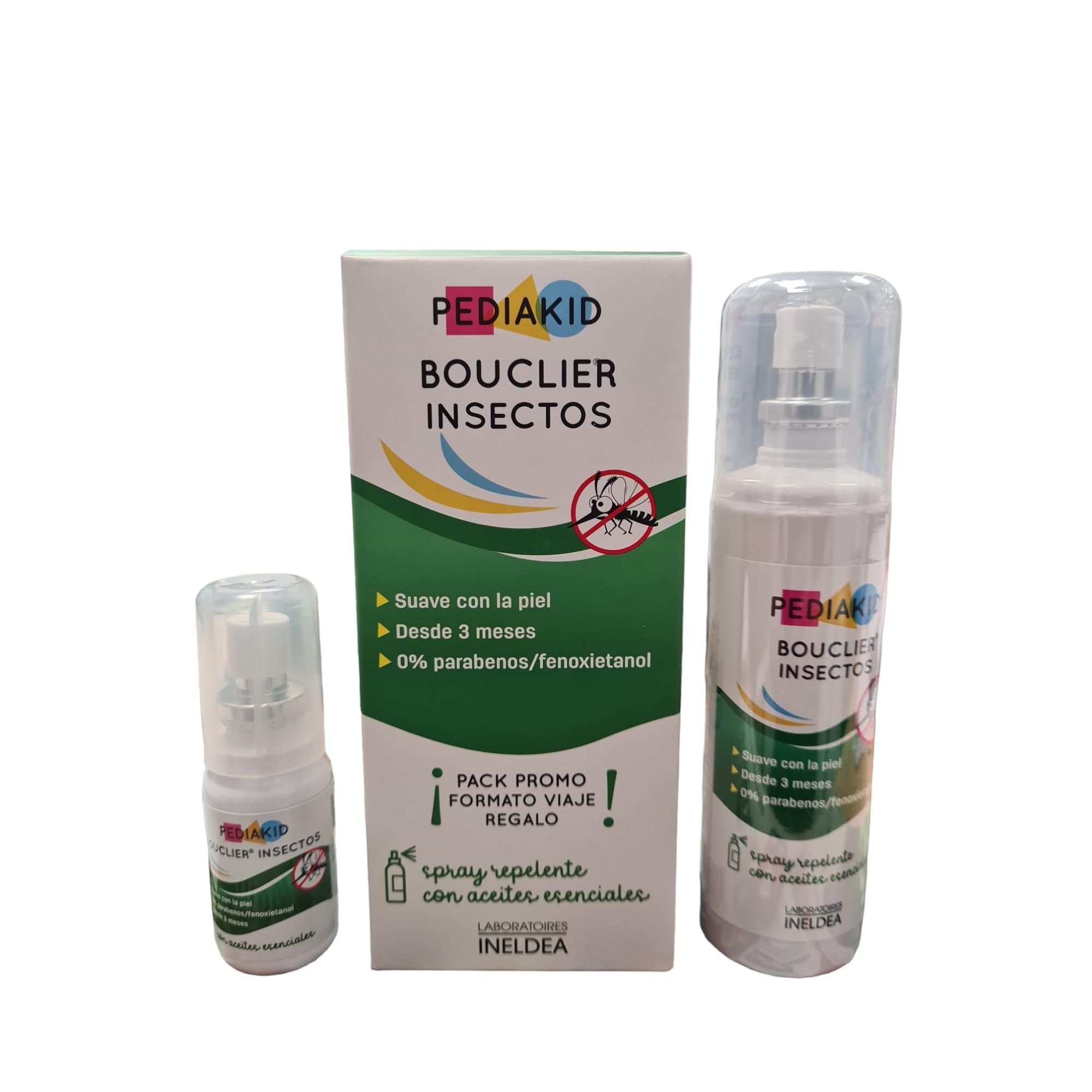 Anti Insectos Pediakid Bouclier Insectos: Spray Repelente Mosquitos Natural para ...