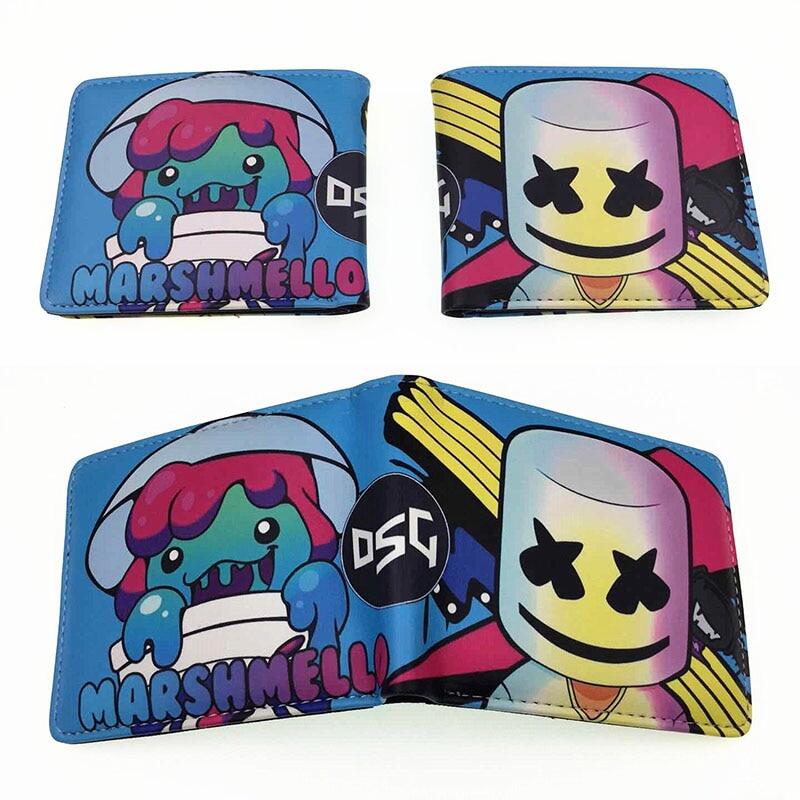 New Arrival 2019 Anime Wallets Marshmallow Wallet Leather Purse For Students Teenager Purse Men Women Carteira Lazada