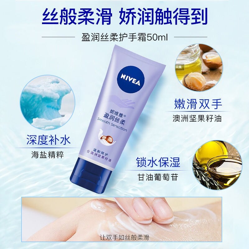 Gambar ?Christmas gift?Nivea body lotion hand cream lip balm whitening moisturizing moisturizing autumn and winter skin care set