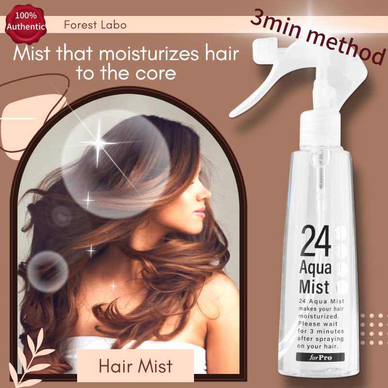 Gambar Hair Mist (For hair face body)Deeply moisturized hair 24 Aqua Mist Water 200ml 800ml 100%Authentic Direct from Japan