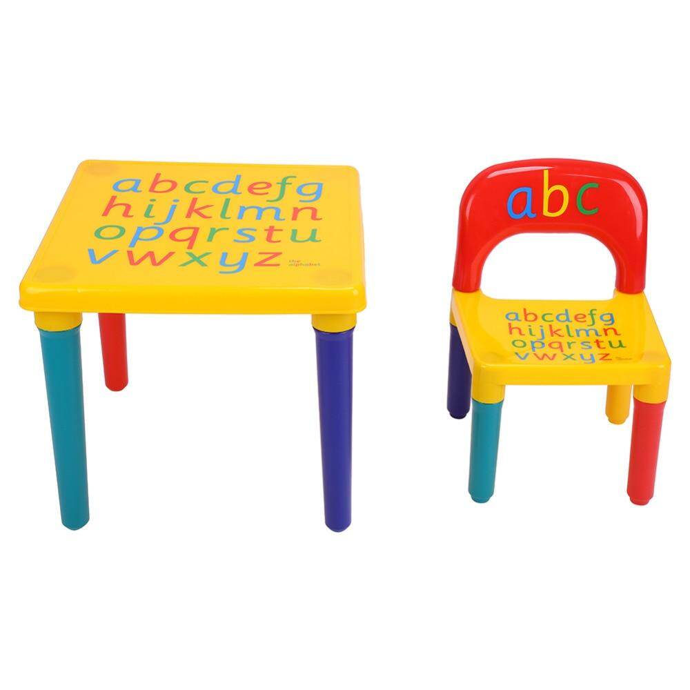 table chair set plastic