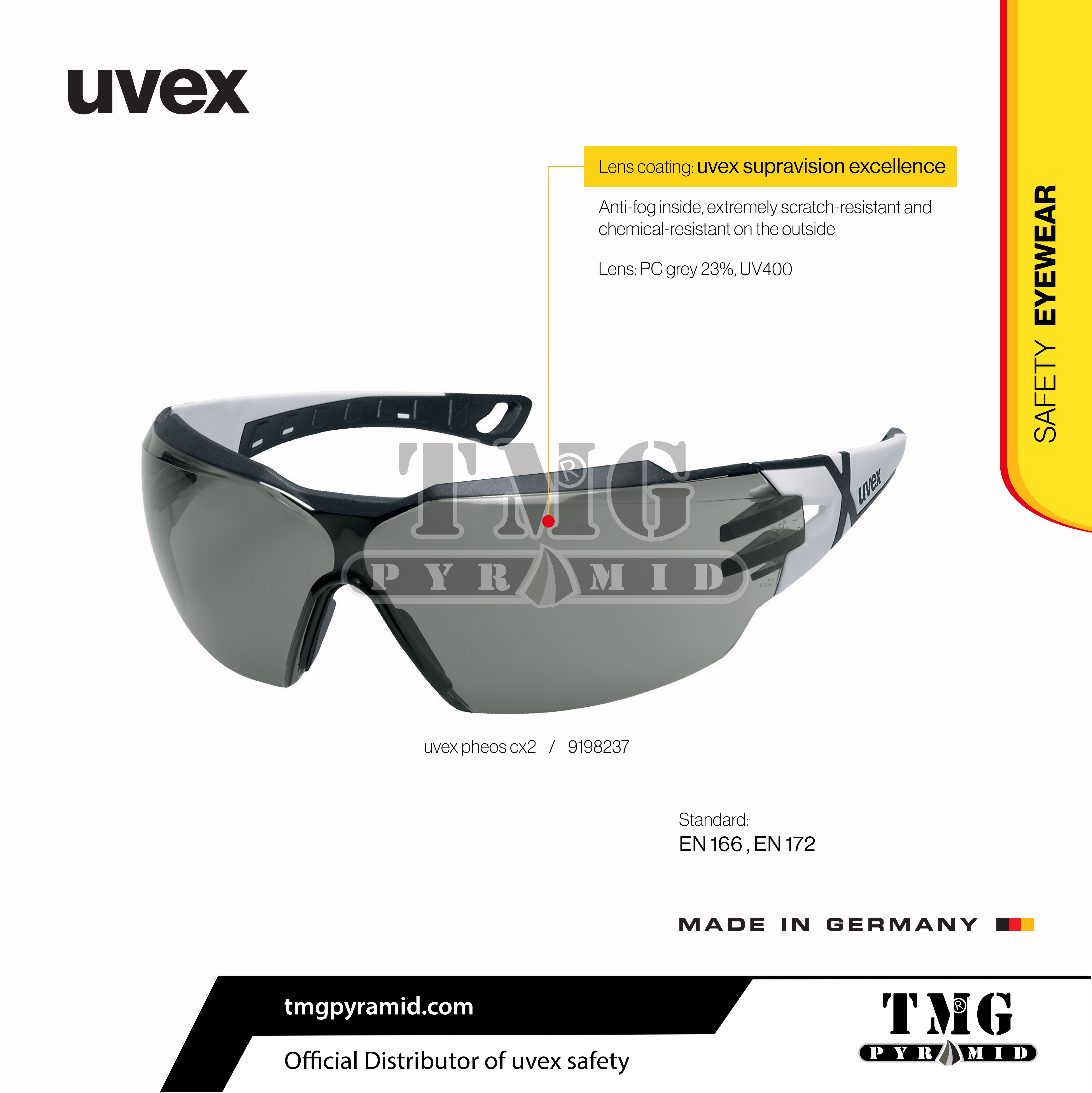 uvex safety glasses distributors