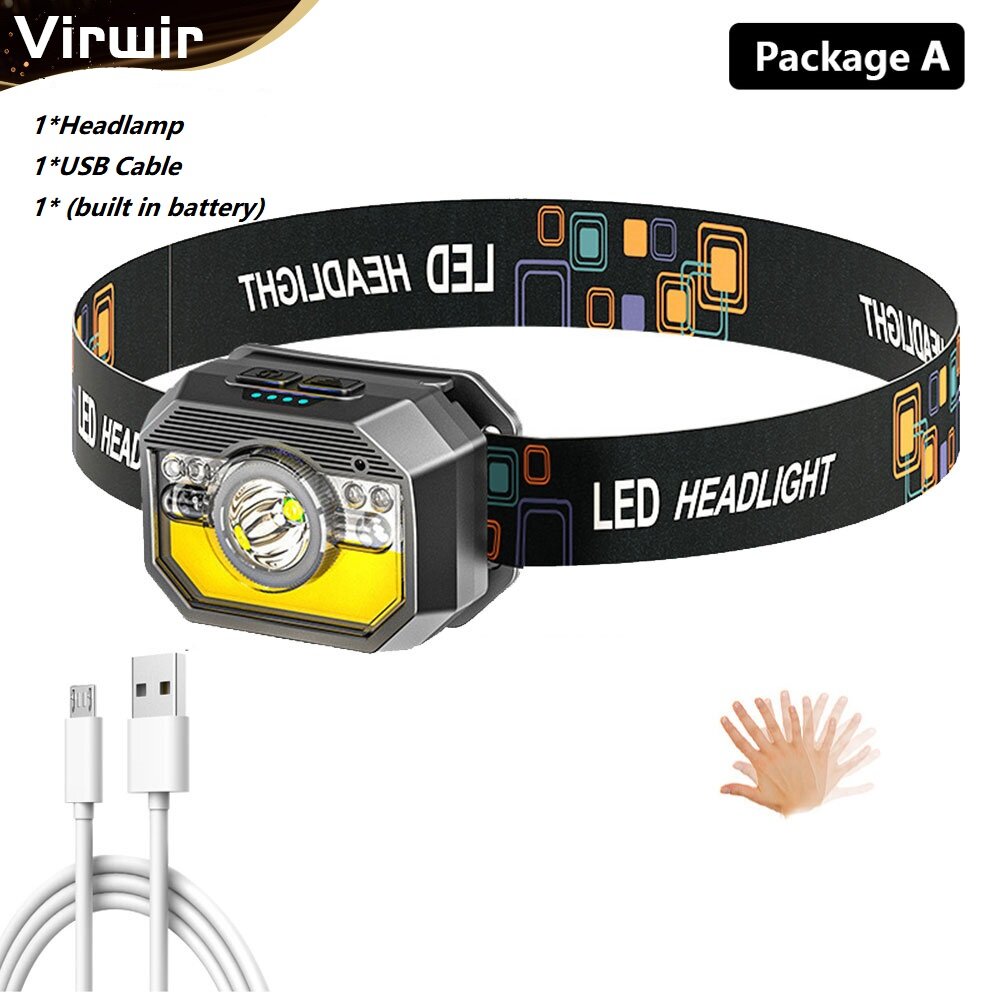 [Còn Hàng] Đèn Pin Chính Hãng Đèn Pha LED XPG + Đèn Pha Mạnh Pin Tích Hợp, Sạc USB, Zoom Cảm Ứng Vẫy Tay, Đèn Pha Mạnh Đèn Pin Đèn Pin Cắm Trại Kèm Đèn Lồng USB Để Cắm Trại Chạy Câu Cá Đạp Xe