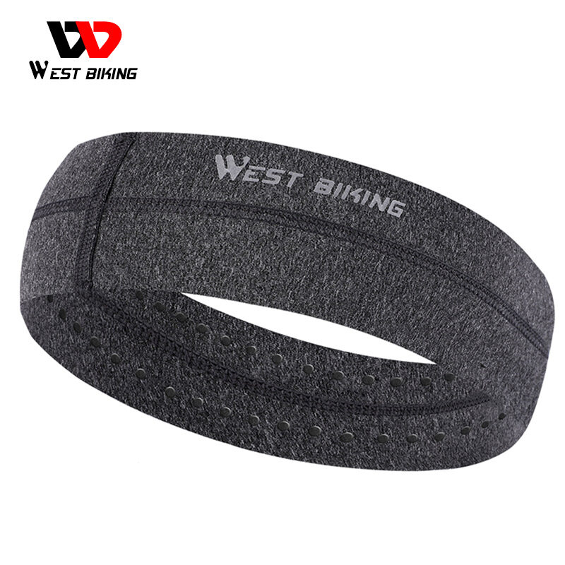 WEST BIKING Elastic Sweatband Sports Headband Gym Hair Band Anti-Slip Breathable Women Men Basketball Fitness Volleyball Yoga Headband ราคา 88 บาท*ส่งฟรี