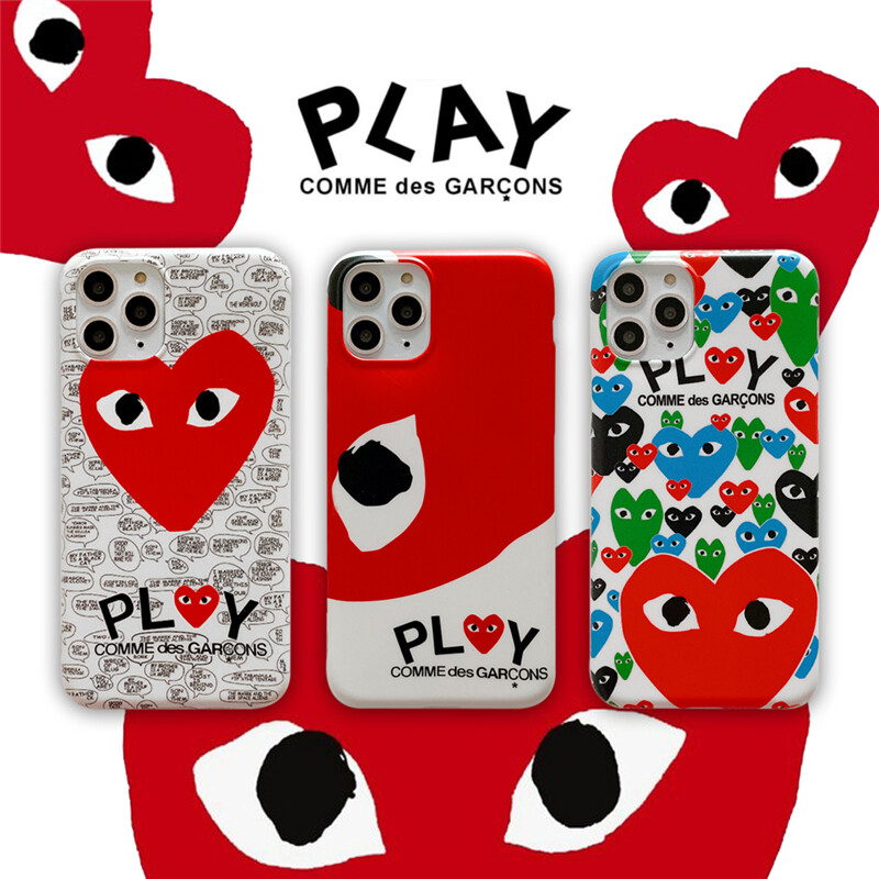 cdg play phone case