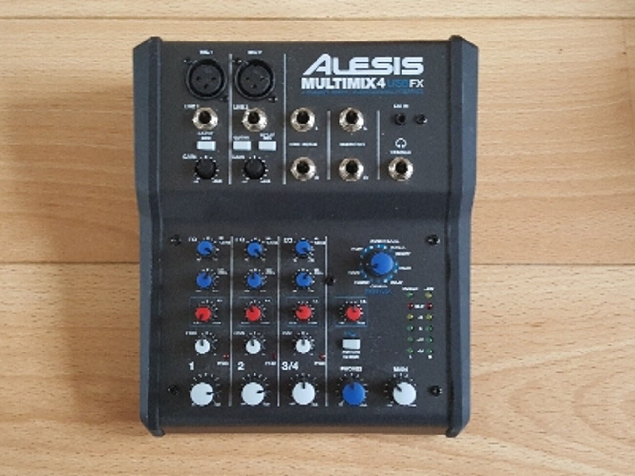 how to connect alesis multimix 4 usb fx