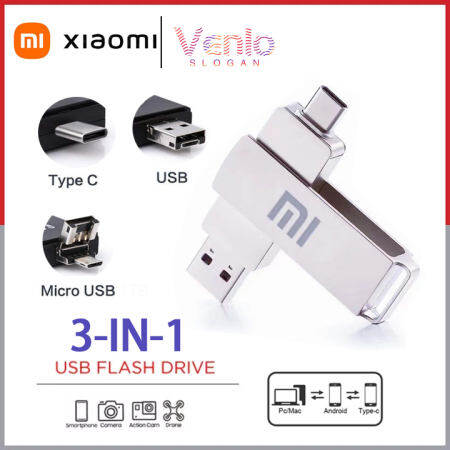 Xiaomi 3-in-1 OTG Flash Drive - 4GB to 2TB