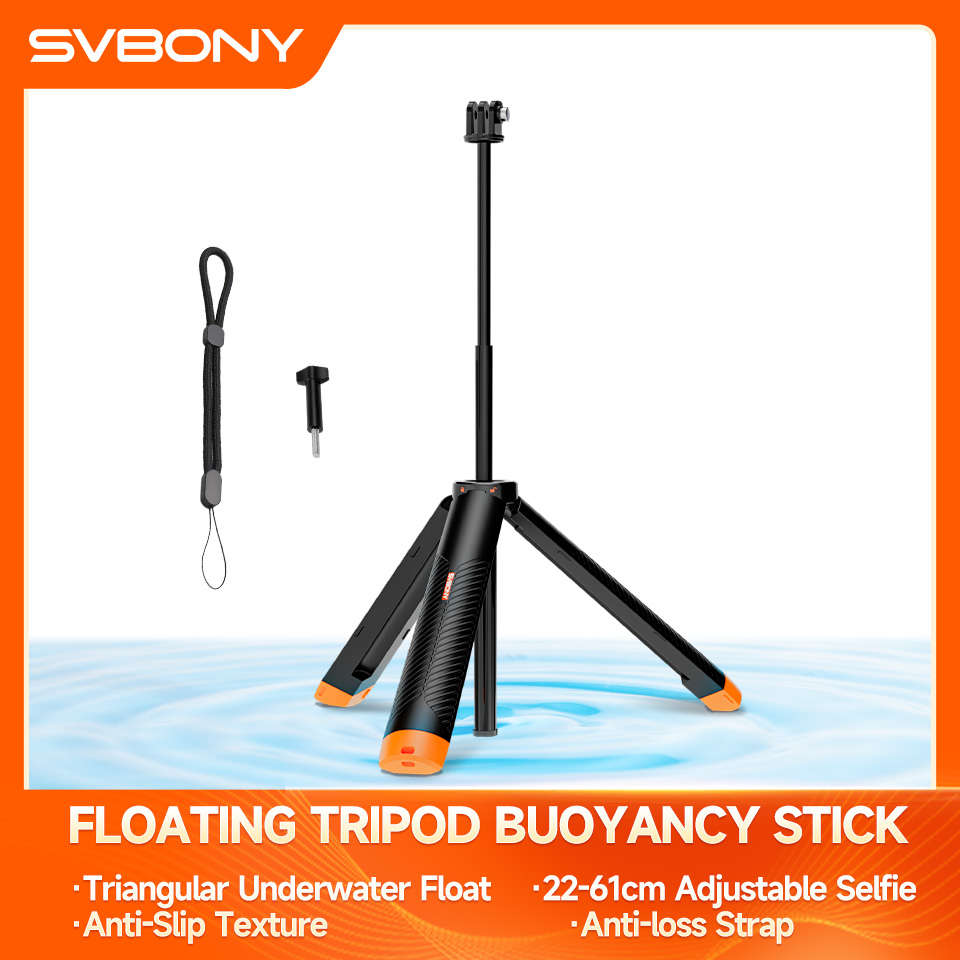Svbony ACT20 Action Camera Floating Grip for Snorkeling/Surfing/Diving/Rafting Essentials Must Have DJI GoPro Water Accessories ราคา 689 บาท*ส่งฟรี