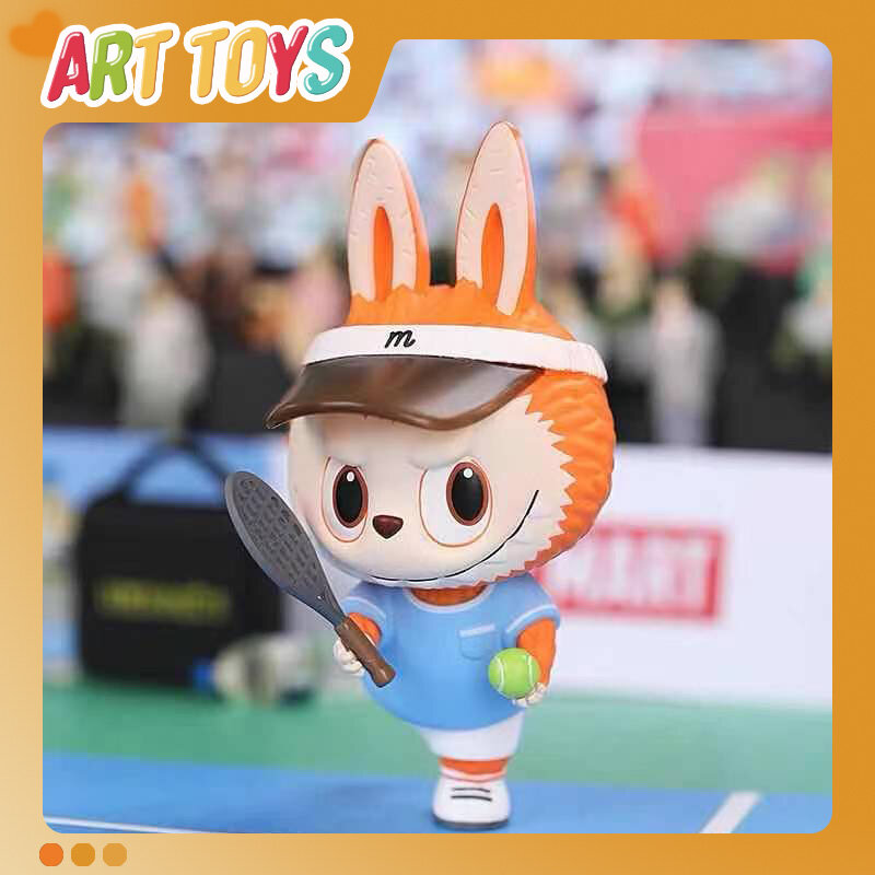Pop mart labubu the monsters sports series clear figure