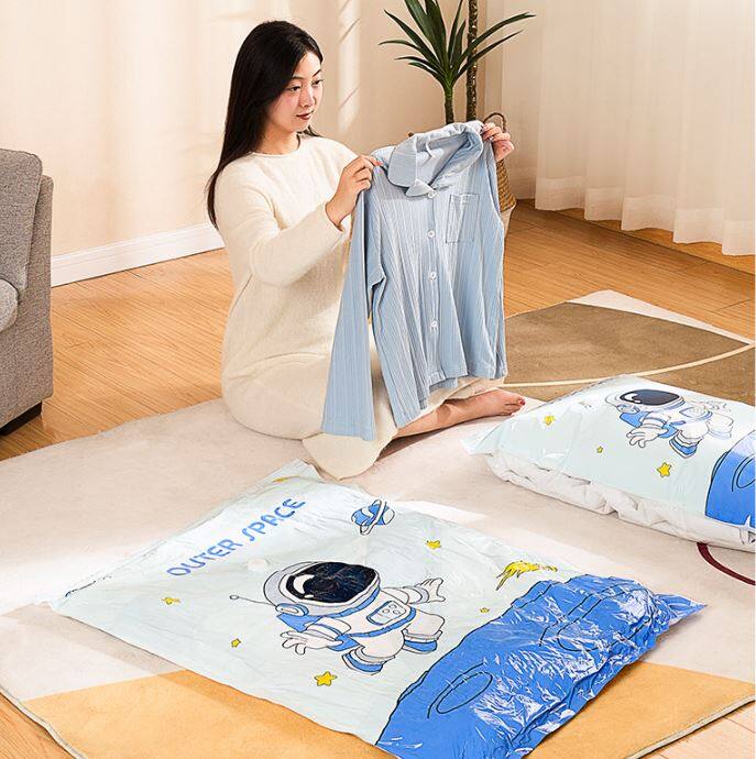 Vacuum Compression Storage Bag For Quilts And Clothes Organisation_voghion.com