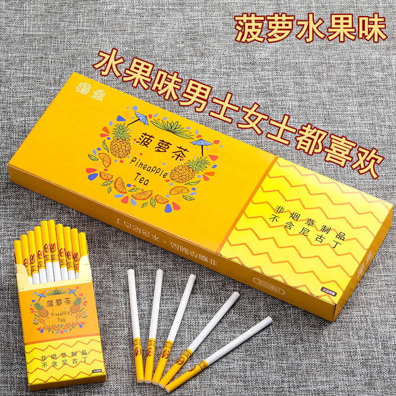 Gambar ?? ??? 5??????? ???? Hot Selling Tea Smoke Fruit Mixed Flavor Men and Women Healthy Green Tea Smokey