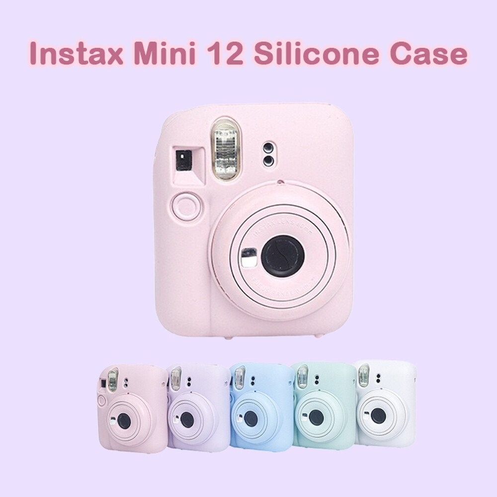 Ốp silicon Instax Mini 12 ốp bảo vệ cho máy ảnh CAA23