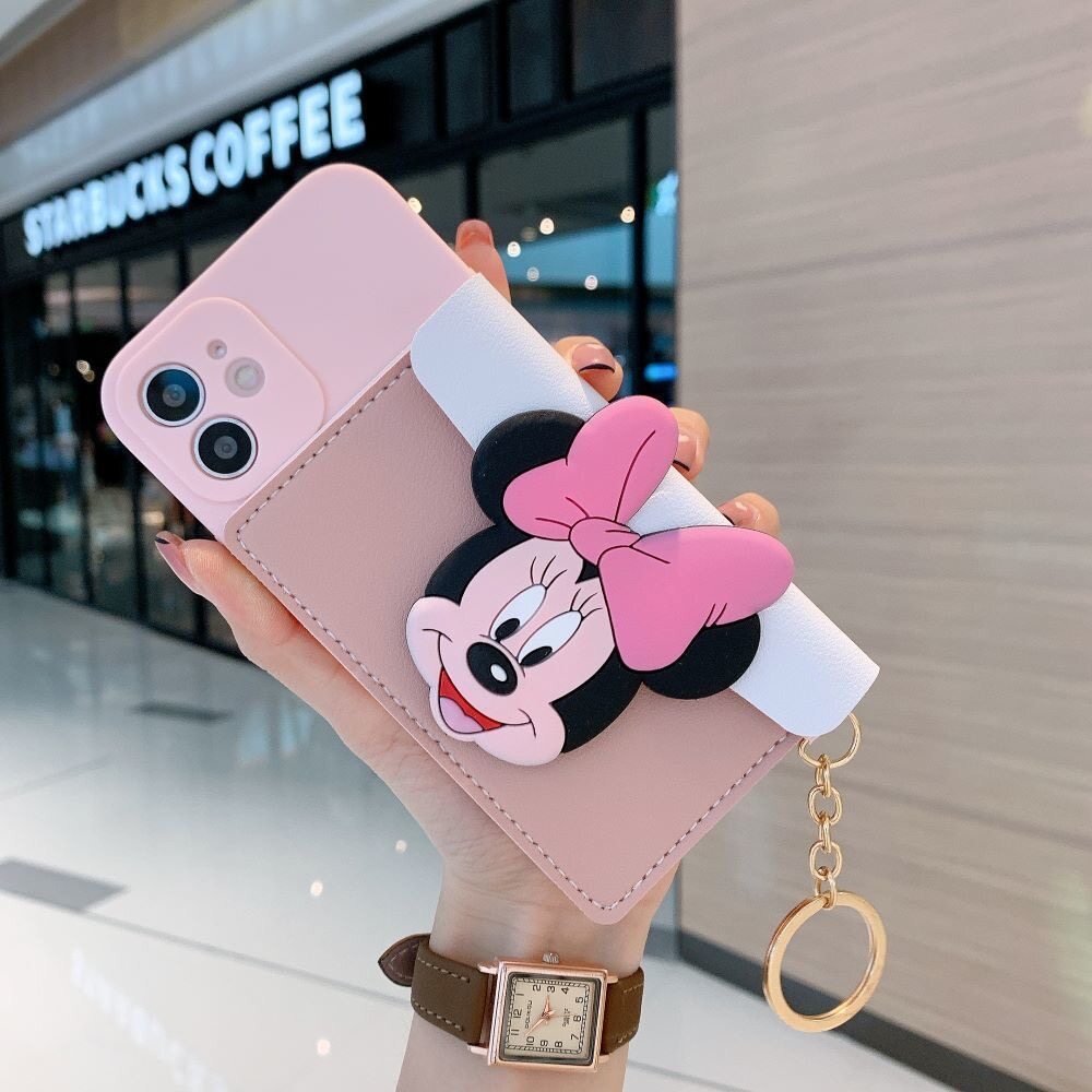 Realme C55 C53 10 C35 C33 c21y c25y C20 C11 9i 7i 8 5 6 7 Pro C17 C25 C15 C12 5I 5S C3 narzo 50A Ví chính phim hoạt hình Điện thoại mềm trường hợp