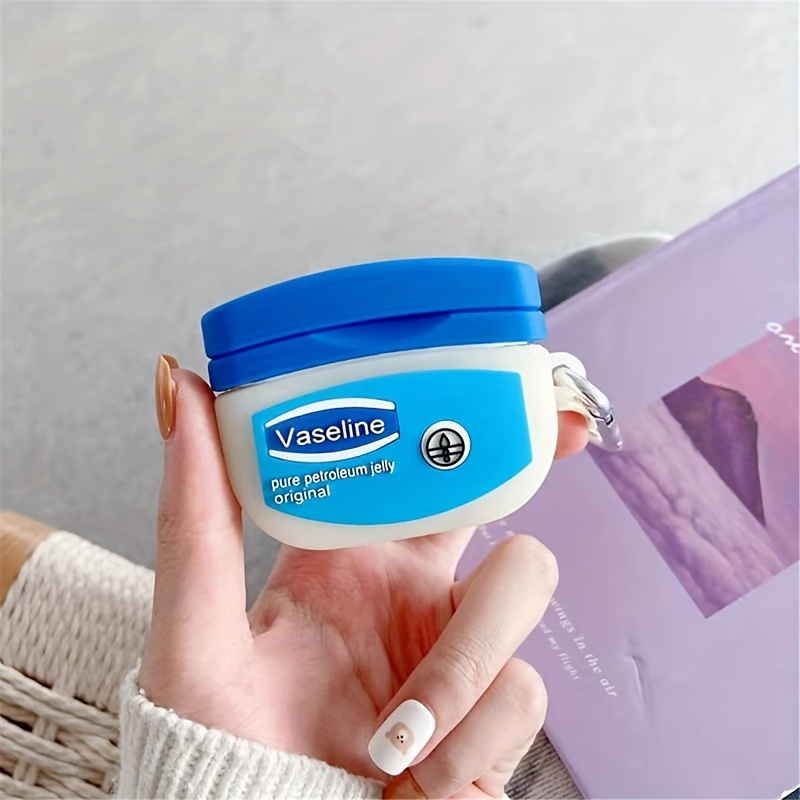 Trường hợp đối với AirPods Pro 2 3D phim hoạt hình dễ thương Vaseline Tai nghe bluetooth trường hợp đối với AirPods 1 2 Pro 3 hộp sạc bảo vệ Bìa