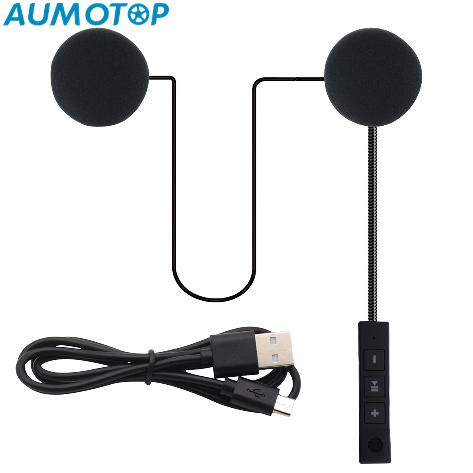 H11015 Motorcycle Bluetooth Headset Wireles s Stereo Music and Voice Microphone Soft Cable Earphone