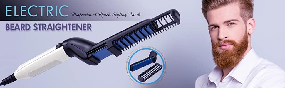 miruoc electric beard straightener