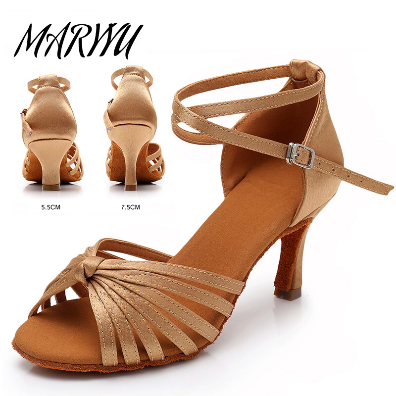 Mới Giày khiêu vũ Latin phụ nữ khiêu vũ Giày Tango Jazz Salsa mềm Sandal khiêu vũ Giày dropshipping