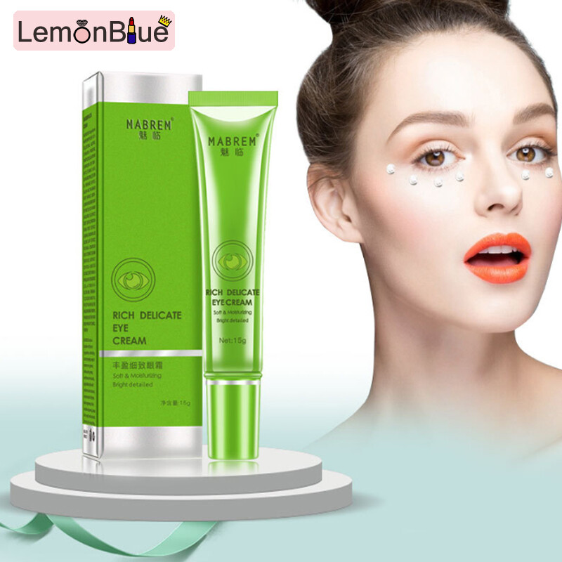 Gambar LemonBlue Refining Eye Cream Moisturizing Eye Care Easy to Absorb Portable Fades Wrinkles Nourishing Eye Skin for Daliy Life