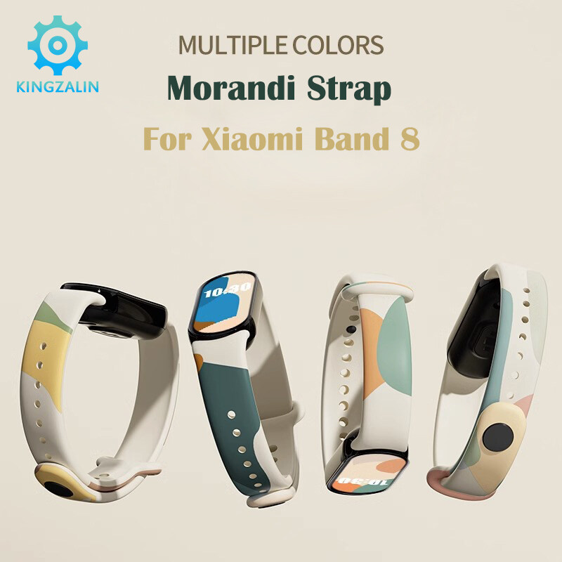 Bracelet de rechange original en cuir pour Xiaomi Mi Band 8, bracelet en  nylon NDavid - AliExpress