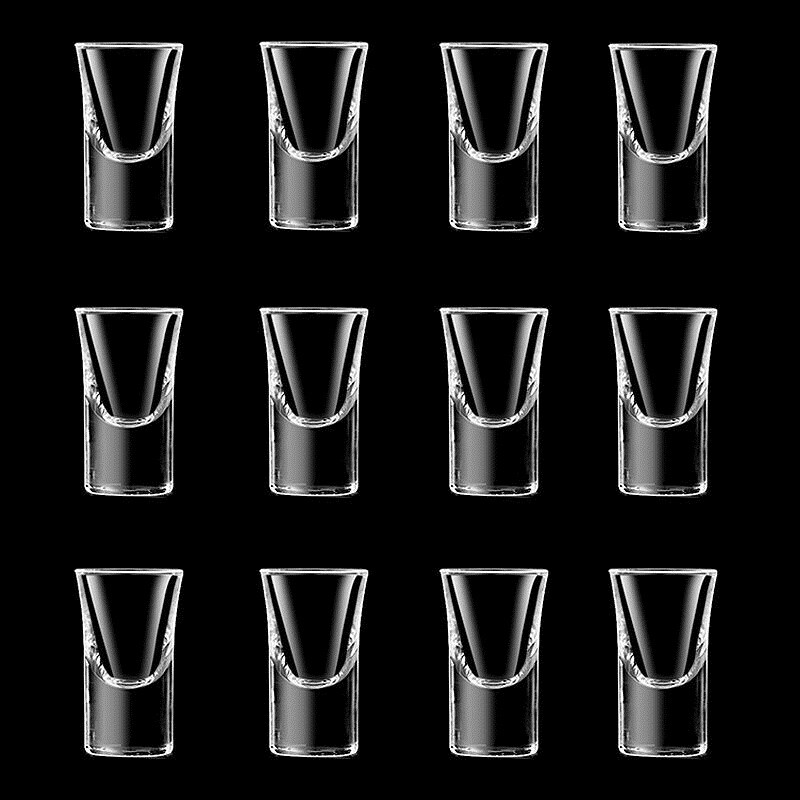 Gambar high quality Crystal wine liquor cup suit household glass points trumpet a koubei creative Chinese liquor with a small handleless wine cup hotel