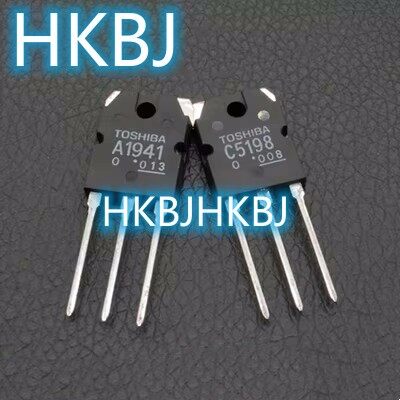 20pcs 10pcs gốc 2sc5198 2sa1941 to3p to-3p transistor mới ban đầu được bán